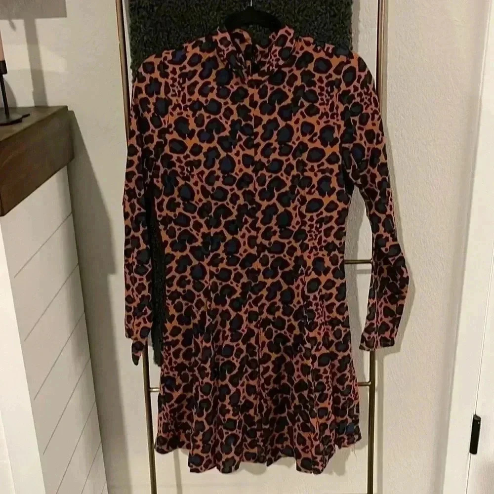 Topshop‎ Leopard Dress